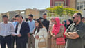 مامۆستایانی وانەبێژی لادراو لە سلێمانی گردبوونەوە