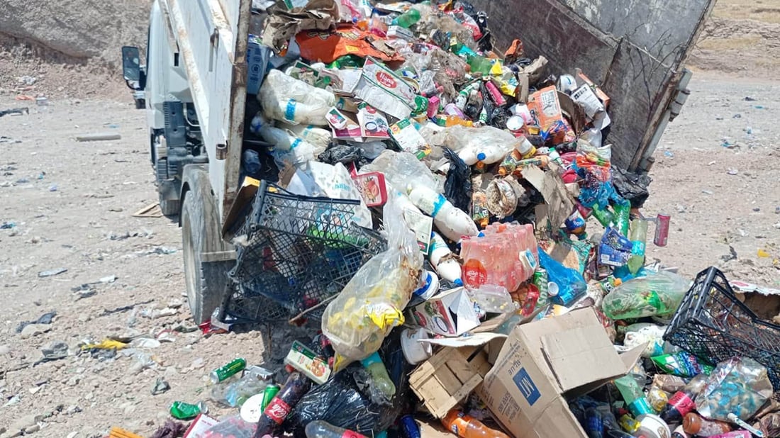 لە پێباز سێ تۆن و نیو خۆراکی ماوەبەسەرچوو لەناو بران