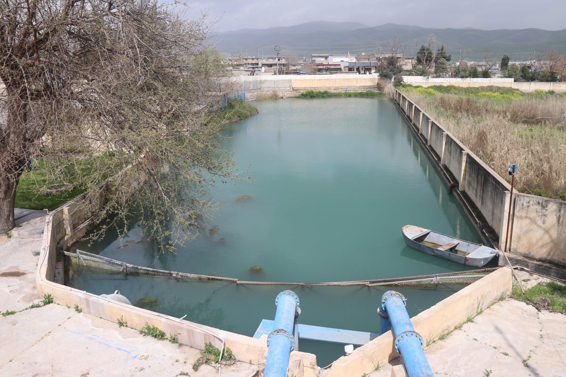 كێشەی بێ ئاویی شارەزوور و زەڕایەن و عەربەت چارەسەر دەكرێت