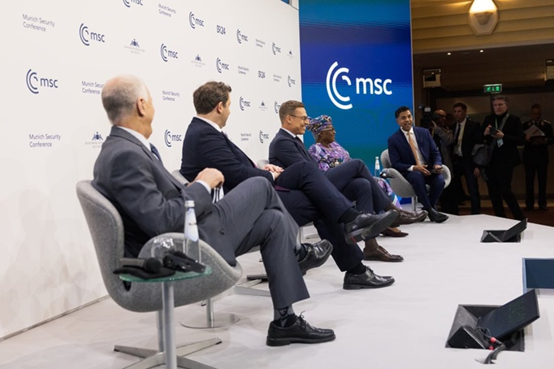 شه‌ڕه‌قسه‌ له‌ كۆنفرانسی میونشن روویدا