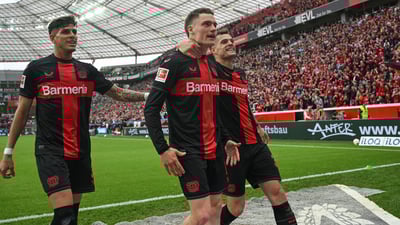 لیڤەرکوزن بۆ یەکەمجار بووە پاڵەوانی ئەڵمانیا