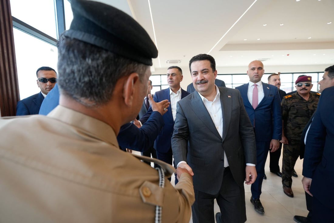 السوداني يفتتح منفذ سفوان الحدودي مع الكويت بعد إعادة تأهيله