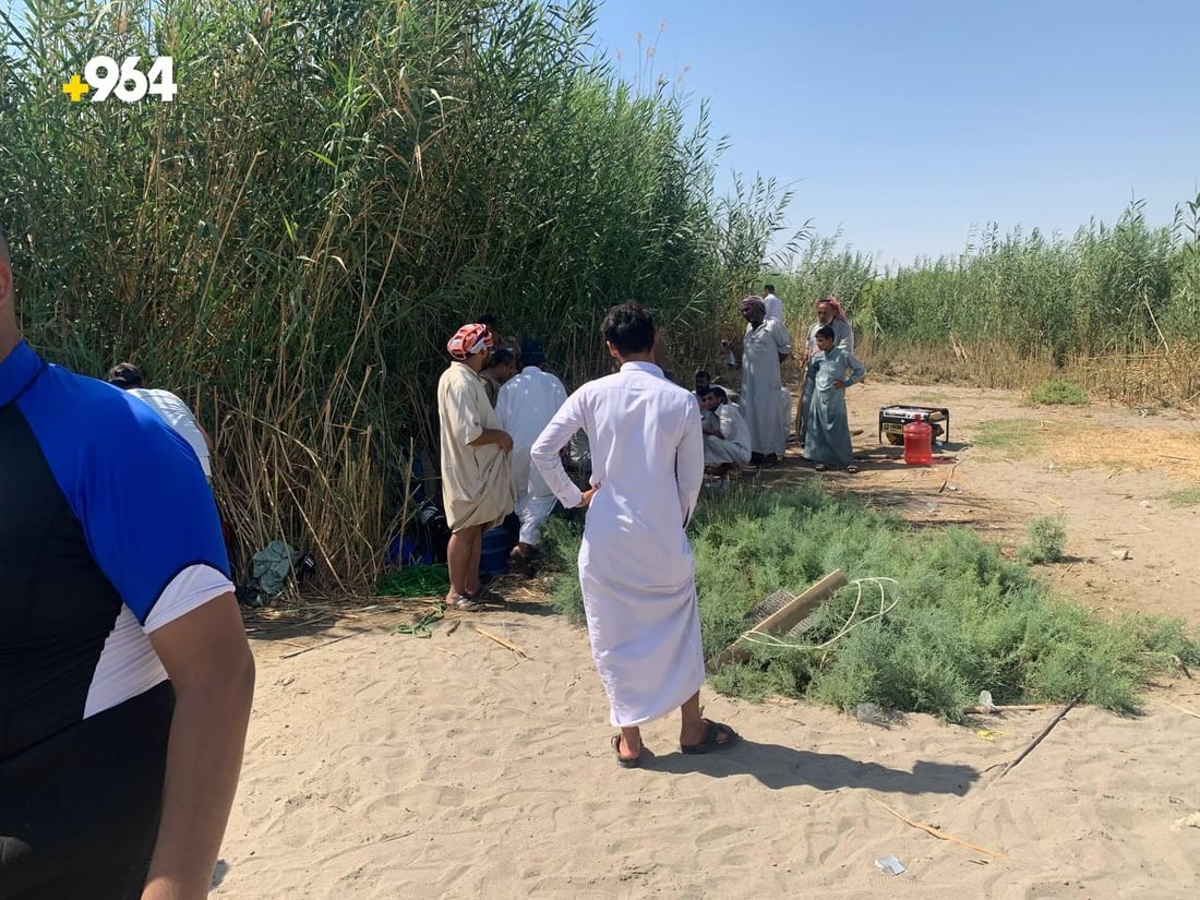 8 غواصين من بغداد والأنبار يواصلون البحث عن غريق الرضوانية في الفرات