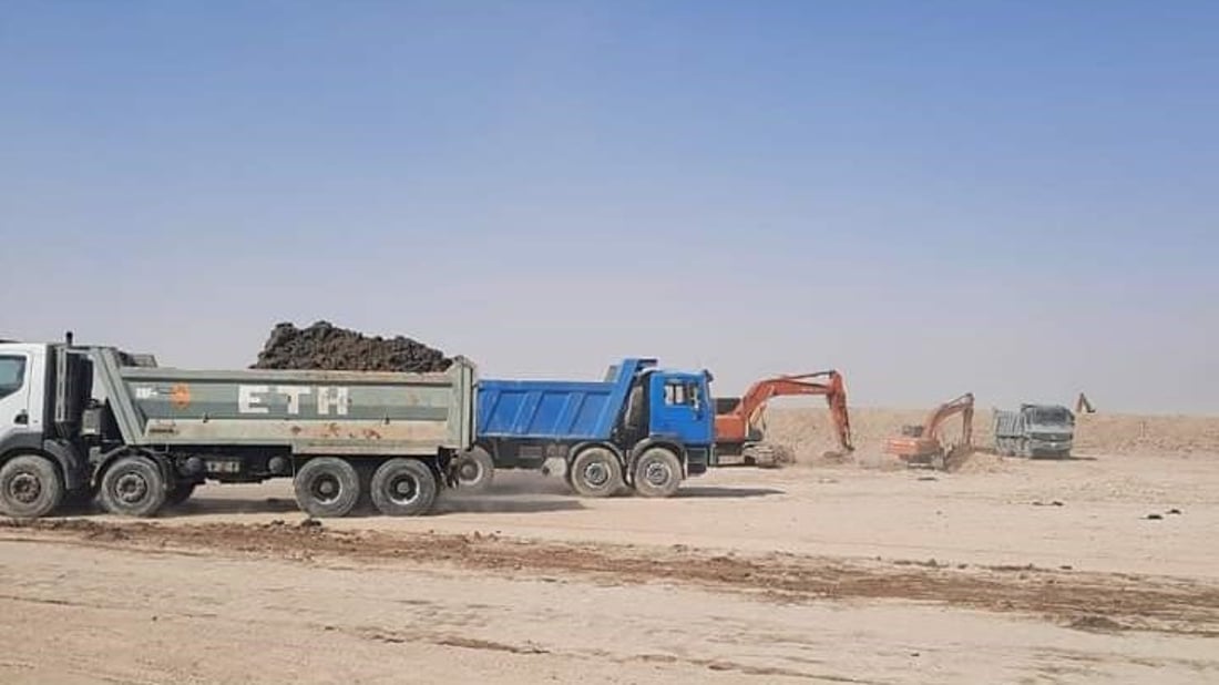 سيول إيران تدهم سد مندلي.. وانسحاب سريع لآليات الكري