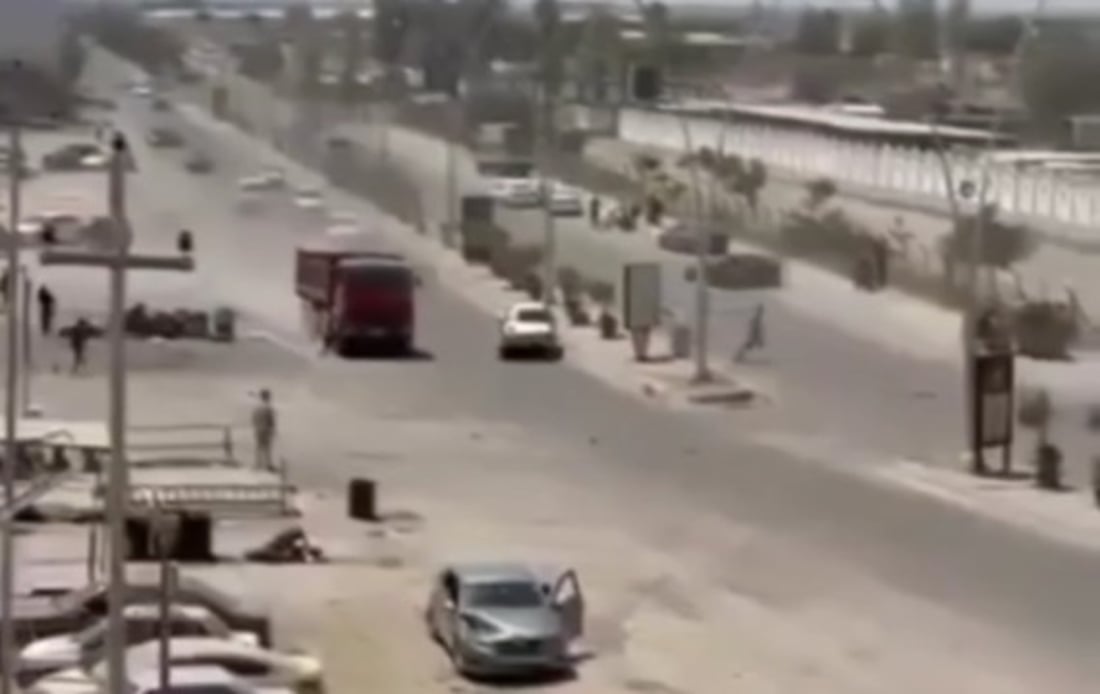 شۆفێری بارهەڵگرێک توڕەبووە و شەش کەسی شێلاوە