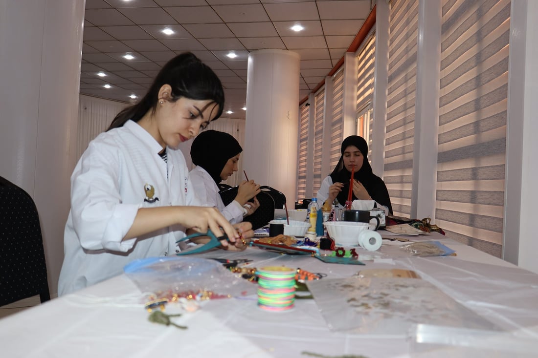 خولى فێربوونى كاره‌ ده‌ستییه‌كان له‌ هه‌ڵه‌بجه‌ كۆتایی هات