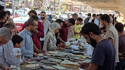 Mosul’s Book Street resumes activity with vibrant cultural event