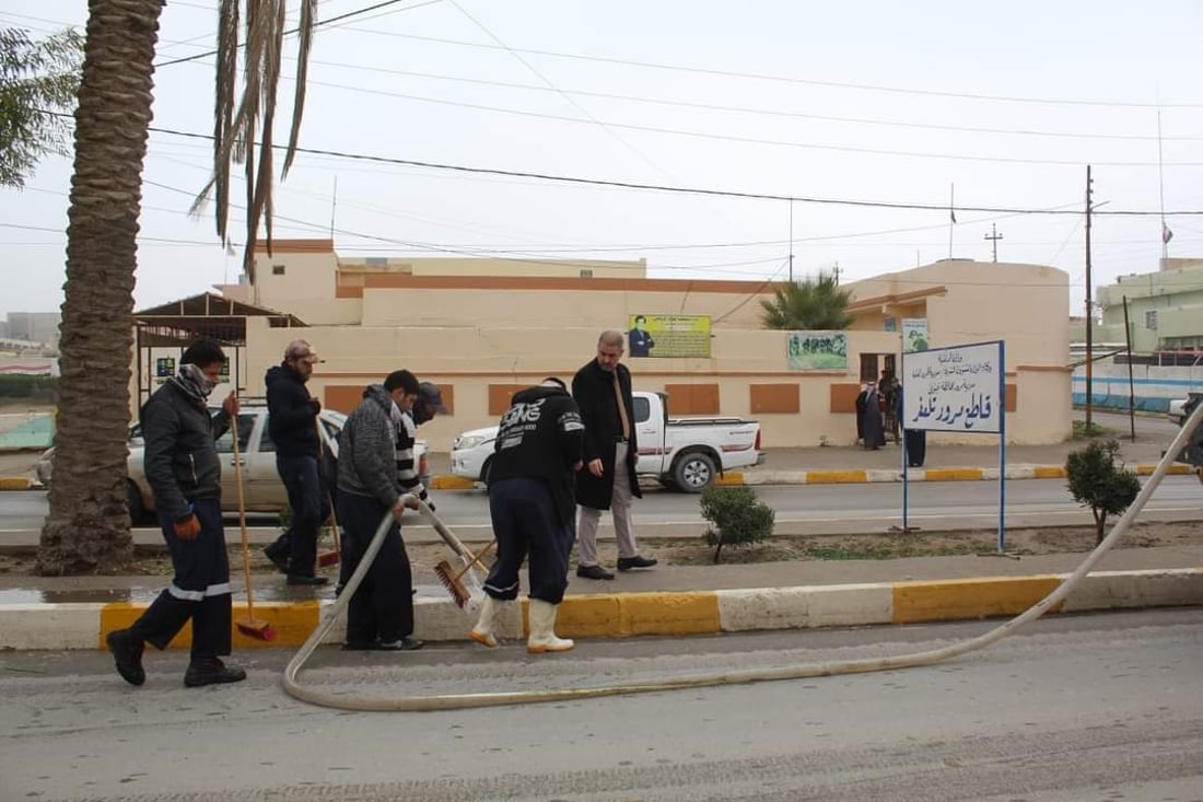 تلعفر: الأهالي والبلدية يطلقون حملة لتنظيف المدينة من الأنقاض (صور)