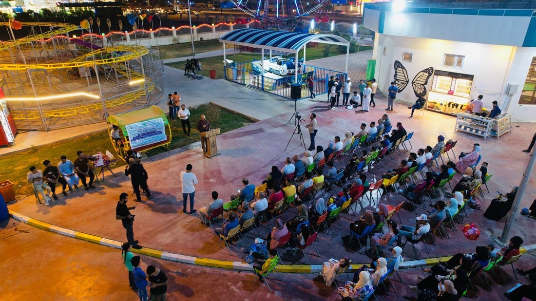 الفلوجة ليلاً.. عرض مواهب الإلقاء وأعمال 25 رساماً وبازار خيري