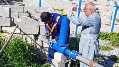 بیره‌ ئاوه‌كانى ده‌وروبه‌رى هه‌ولێر ته‌ندروست ده‌كرێن