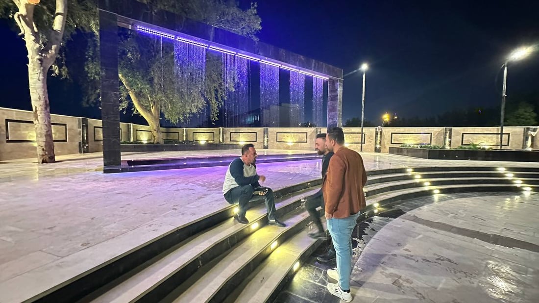 صور: أصبح في واسط ساحة احتفالات جميلة.. والمحافظ يشيد بسرعة الإنجاز