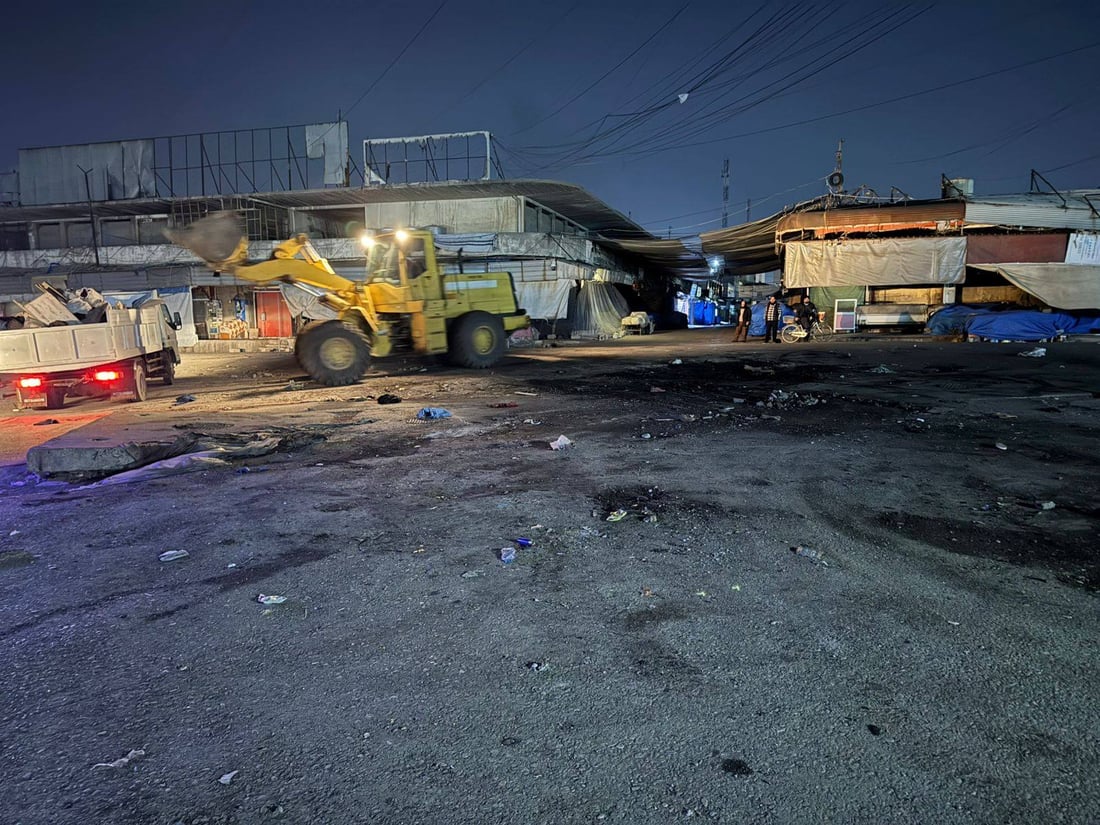 ناو بازاڕی هەولێر و پردی سەیداوە رێكخرانەوە