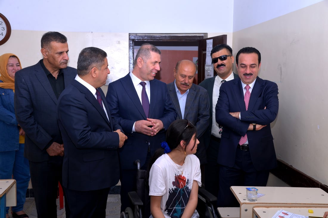 له‌ هه‌ولێر 265 قوتابی نابیست و نابینا به‌شداریى تاقیكردنه‌وه‌كانیان كرد