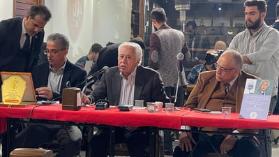 صور من جلسة عبدالحسين شعبان في رضا علوان كربلاء: عن مظفر النواب الأممي الكوني