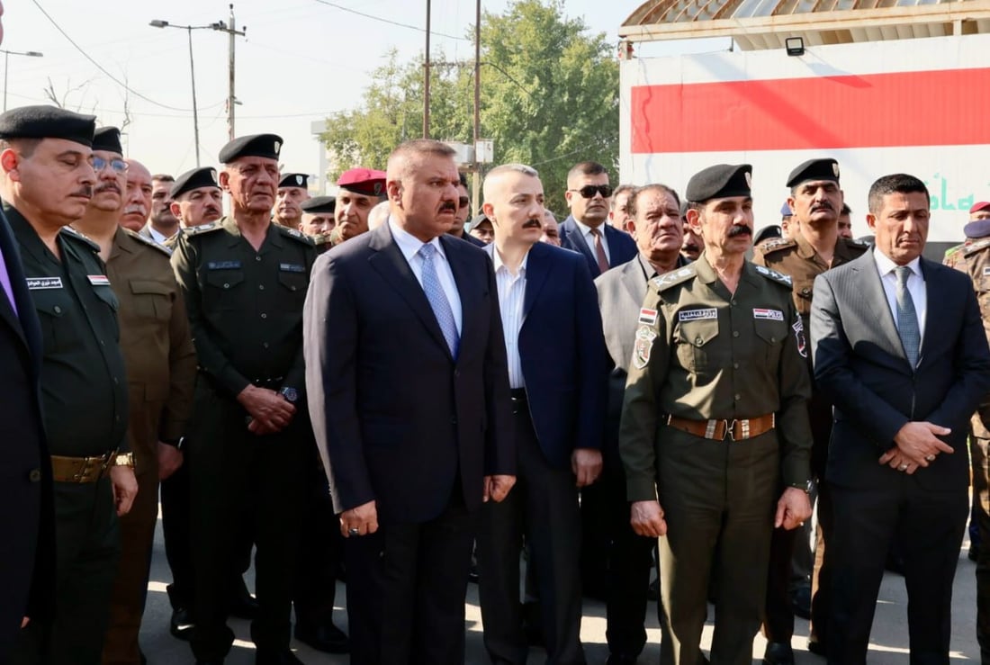 فيديو: التشييع الرسمي للواء علي عدنان بحضور الشمري وكبار ضباط الداخلية