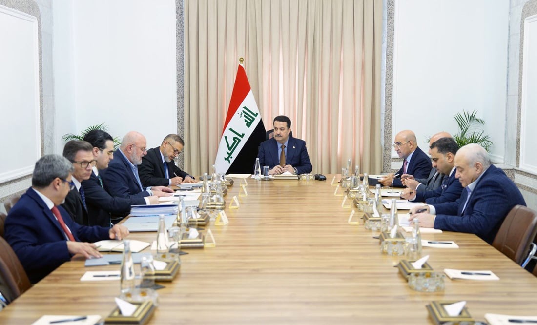 Iraqi PM discusses school building projects with Iraq development fund