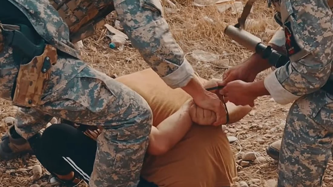 لە چوار ناوچەی هەرێمی کوردستان پێنج چەکداری داعش قۆڵبەست کران