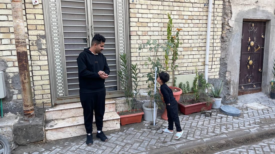 صور: زقاق في مدينة الصدر ستودّ أن تعيش فيه.. علي حسين فعل هذا كله