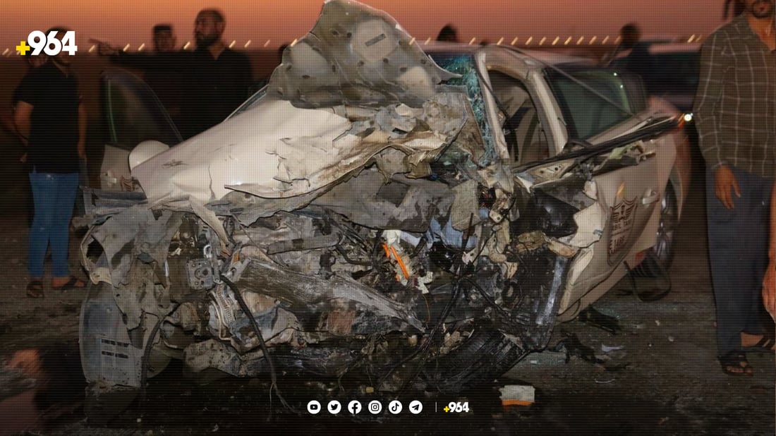 لە رووداوێکی هاتوچۆدا دوو کەس گیانیان لەدەستدا