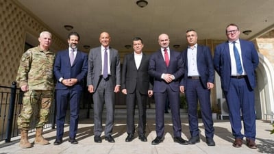 مبعوث ترامب في السليمانية ولقاء مع الجنرال عبدي وطالباني