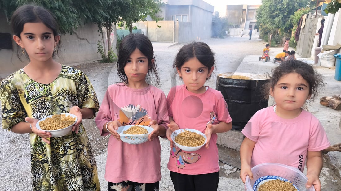 خانمانی شارەزوور بۆ دروستکردنی ساوەر و دۆینە گەنم دەکوڵێنن