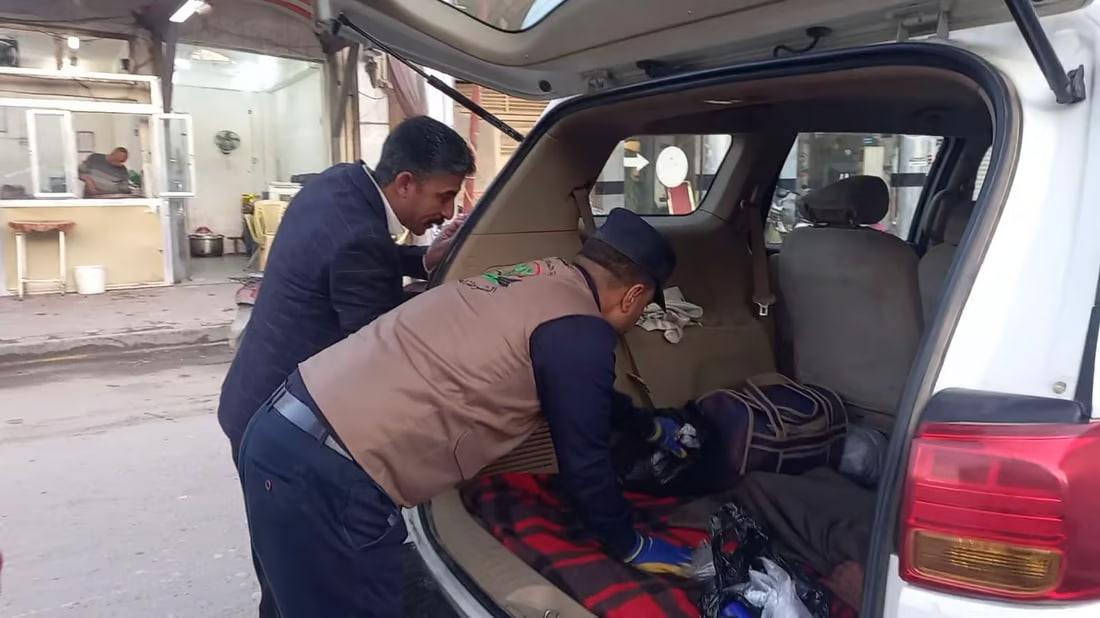 Karbala police reunite elderly man with family in Mosul after years lost