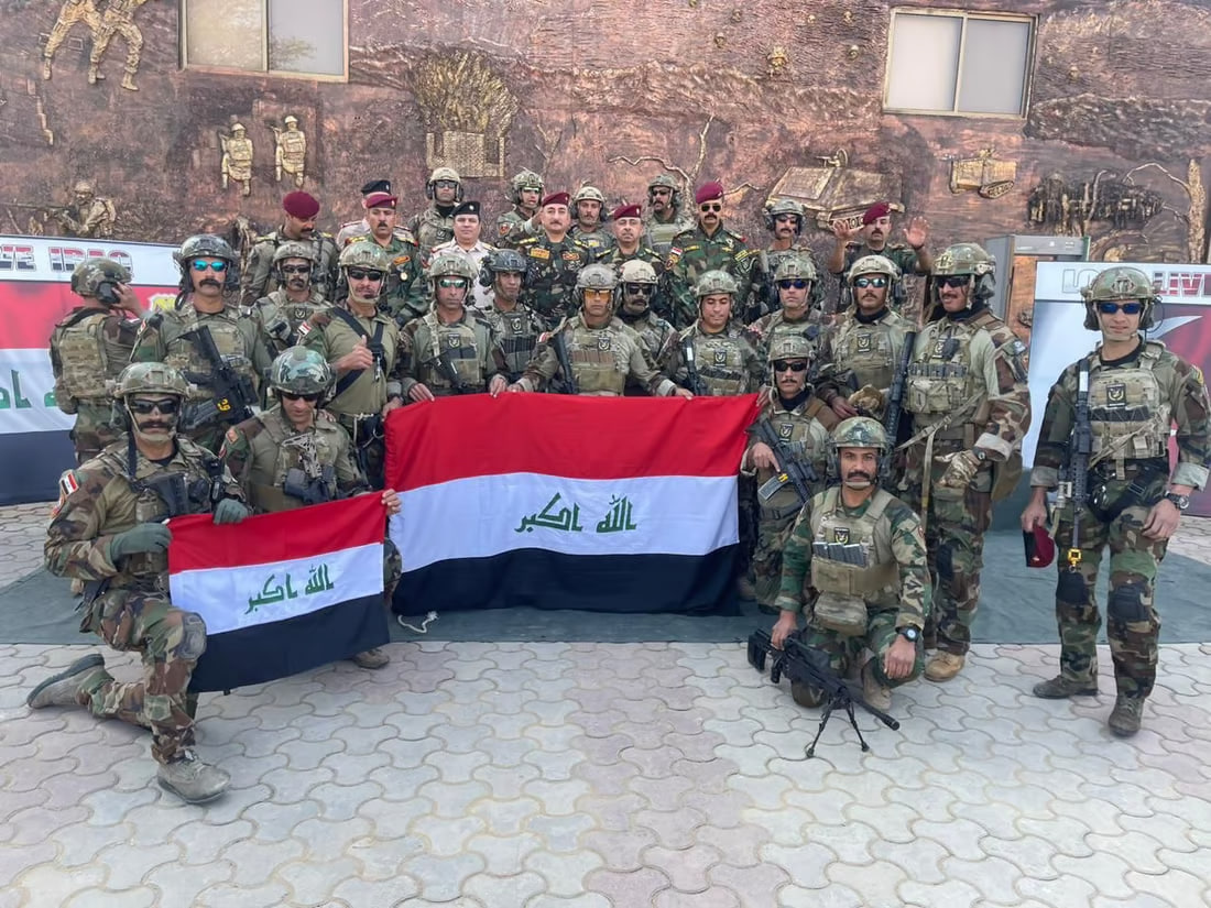 Iraqi special forces secure first place in international exercise
