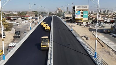 الموصل تستعد لافتتاح مجسر “سنحاريب” منتصف الشهر (صور)