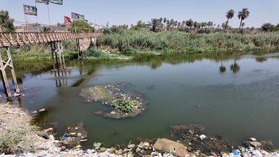 Sewage from Kufa overwhelms treatment plant, flows into Euphrates
