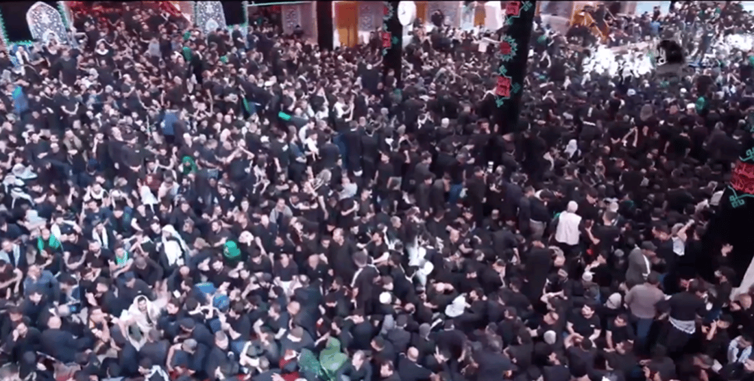 صور من أروقة العتبة الحسينية حيث يحيي الملايين ذكرى عاشوراء