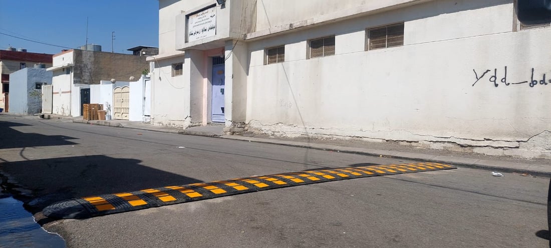 لە بەردەمى قوتابخانەکانى هەولێر تاسە دانرا