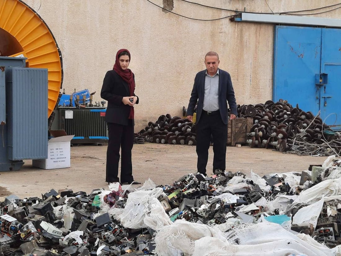 هەزار و 450 پێوەری کارەبا لەناوبردران