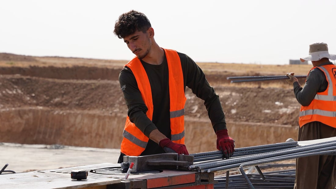 زیاتر لە 20٪ـی کارەکانی پڕۆژەی ئاوی گۆپتەپە – چەمچەماڵ تەواو بووە