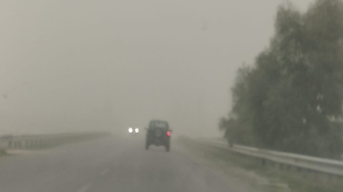 شەپۆلی خۆڵبارینەکە تا سبەی بەیانی دەمێنێتەوە