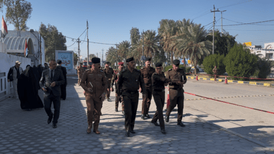 فيديو: تصريح من قائد شرطة النجف بعد معلومات عن استهداف مراكز اقتراع