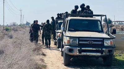 صور: دهم وتفتيش وتمشيط.. الحشد ينفذ عملية أمنية في الطارمية
