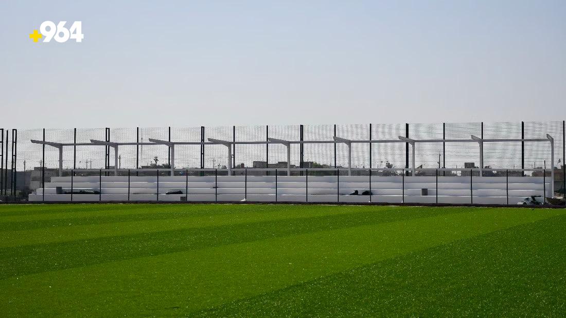 ExxonMobil-funded football stadium and sports project in Basra nearly completed