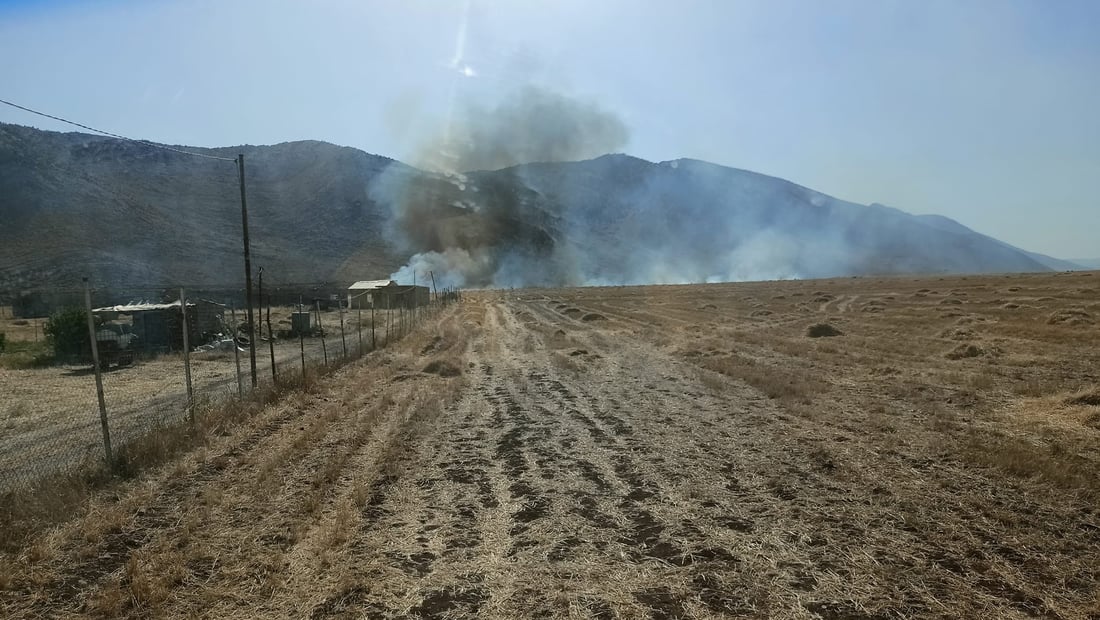 ئاگرە گه‌وره‌کەی دەشتی شکارتە كۆنتڕۆڵکرا