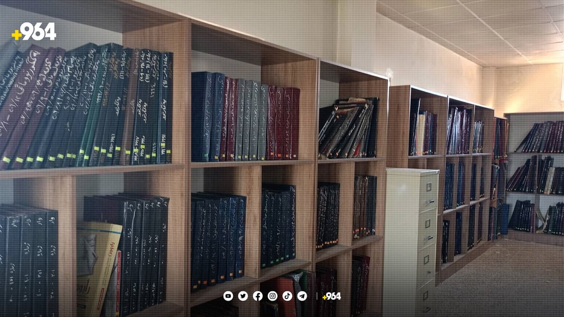 كه‌مترین خوێندكارانى زانكۆى سه‌لاحه‌دین ده‌چنه‌ کتێبخانەكه‌یان