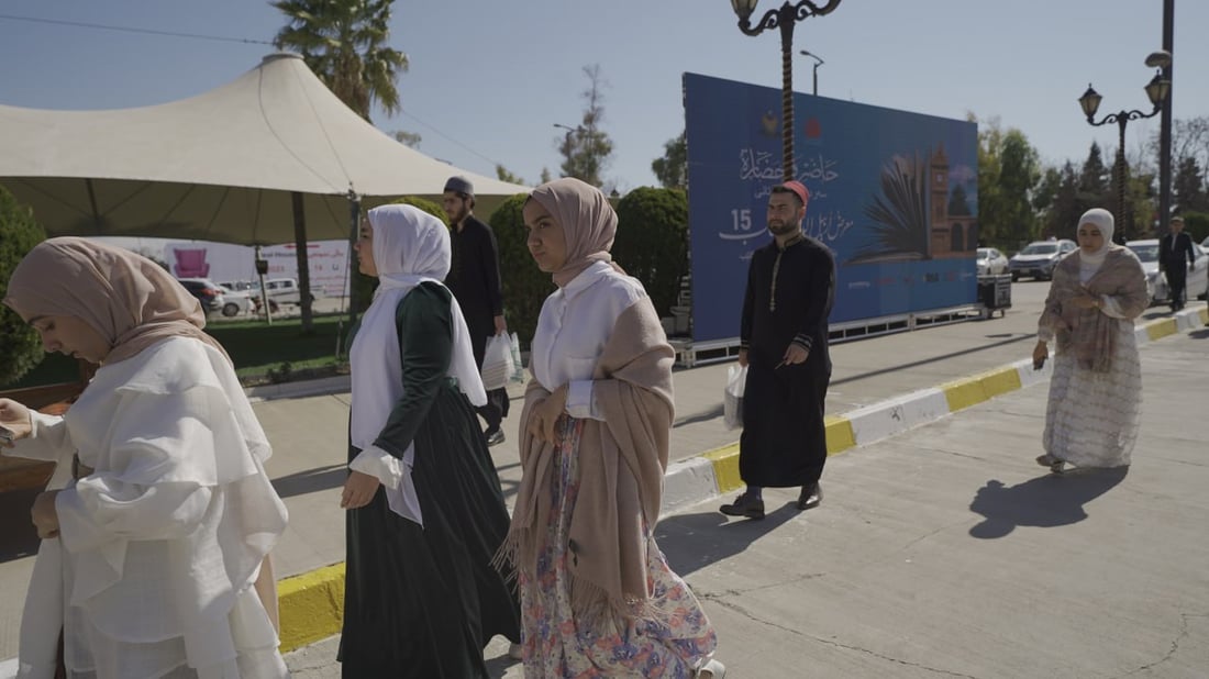 صور من صبيحة اليوم الرابع لمعرض الكتاب في أربيل