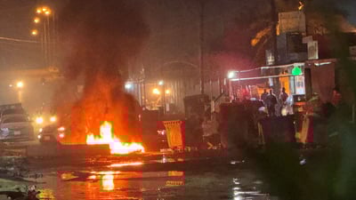 Protest in Suq Al-Shuyukh over sewage overflow