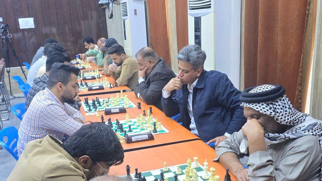 صور: ذي قار تحصد المراكز الثلاثة الأولى في بطولة الشطرنج الدولية