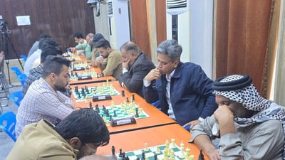 صور: ذي قار تحصد المراكز الثلاثة الأولى في بطولة الشطرنج الدولية