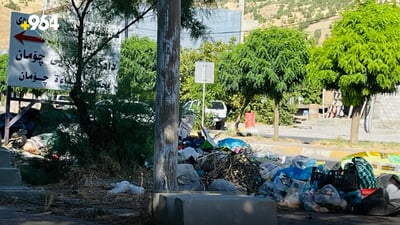 قایمقام: زبڵ و خاشاكه‌كه‌ى چۆمان كۆكرایه‌وه‌