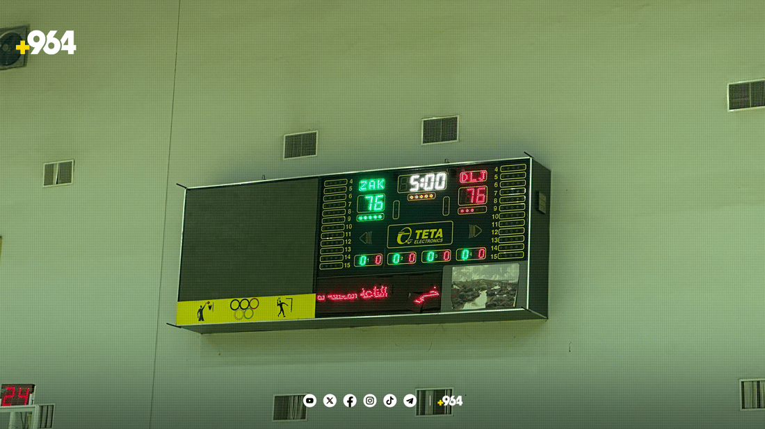 باسکەی زاخۆ بە دیجلە جامیعە دۆڕا