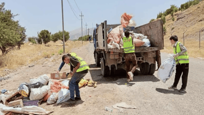 ژینگەپارێزان هەڵمەتێكی بەرفراوانی پاككردنەوەیان لە رۆژانی جەژندا ئەنجامداوە