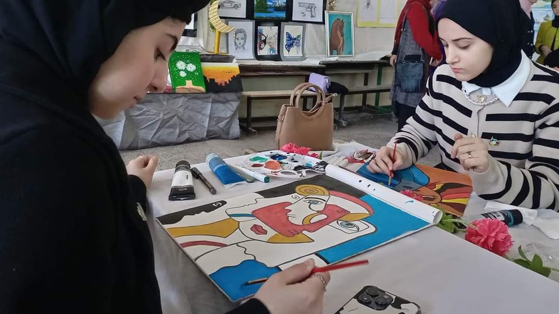 18 قوتابخانەی دوزخورماتوو کێبرکێی وێنەکێشان دەکەن