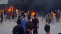 البصرة تغلي مجدداً.. احتجاجات في الحيانية بسبب أزمة الم...