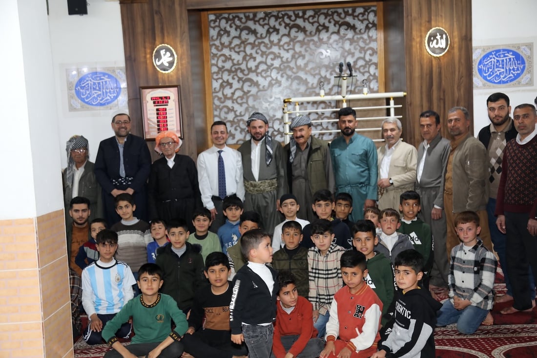 ئه‌مریكییه‌كان له‌ مزگه‌وتێكی هه‌ولێر سیمینارێكیان پێشكه‌ش كرد