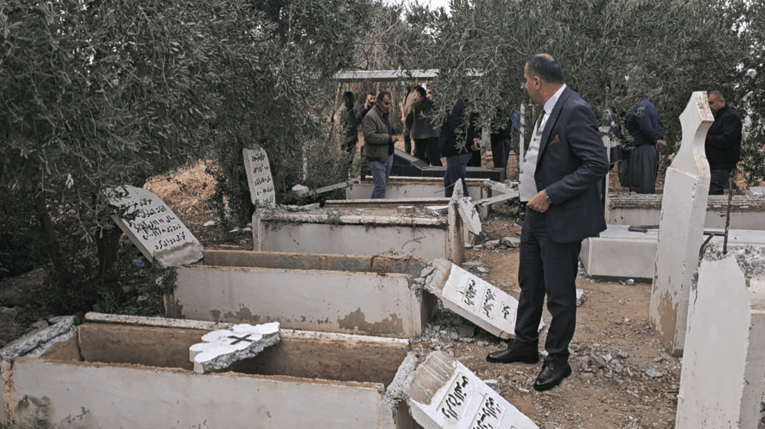 KRG orders probe after Christian graves vandalized in Koya’s village of Hermota